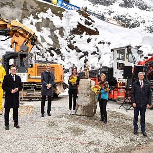 Tunnelanschlag für Kraftwerksbau Kühtai am 29.4. erfolgt