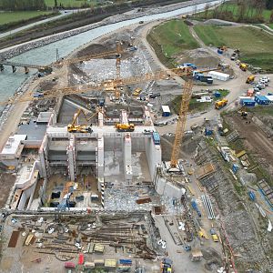 Neubau Kraftwerk Stegenwald, Werfen